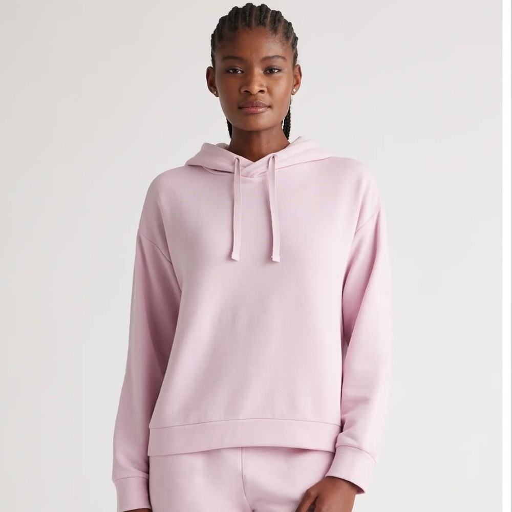 Quince Super soft hoodie and soft size XS in pink